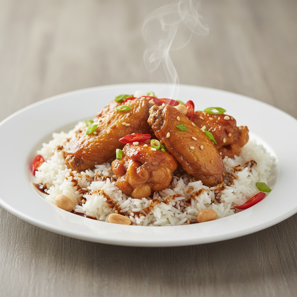 Piletina 'Kung Pao' iz tave s rižom